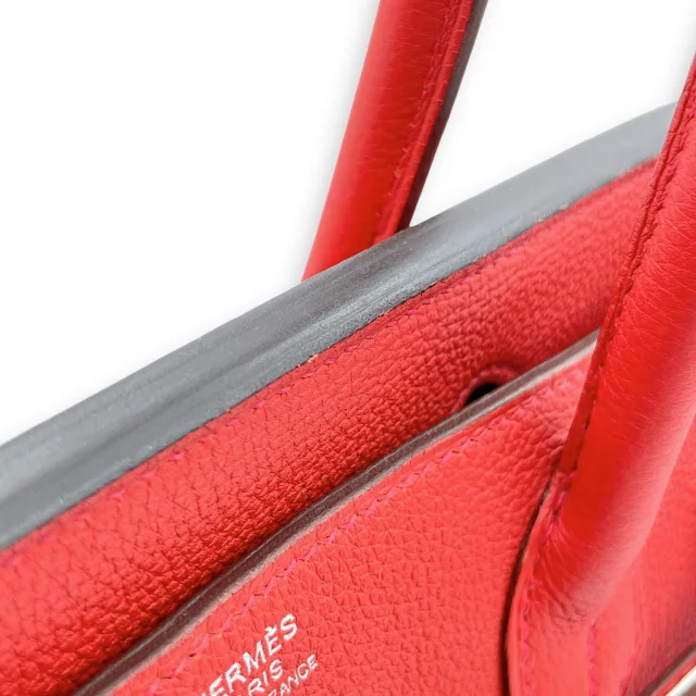 Hermès Birkin 30 Geranium in Togo leather from LuxLexicon, photo 9 of 9