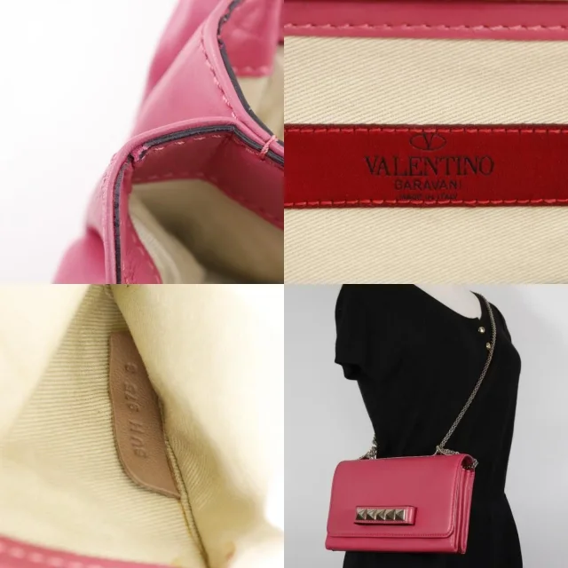 Valentino Garavani Va Voom Clutch Leather in Leather from Her-Age, photo 9 of 25
