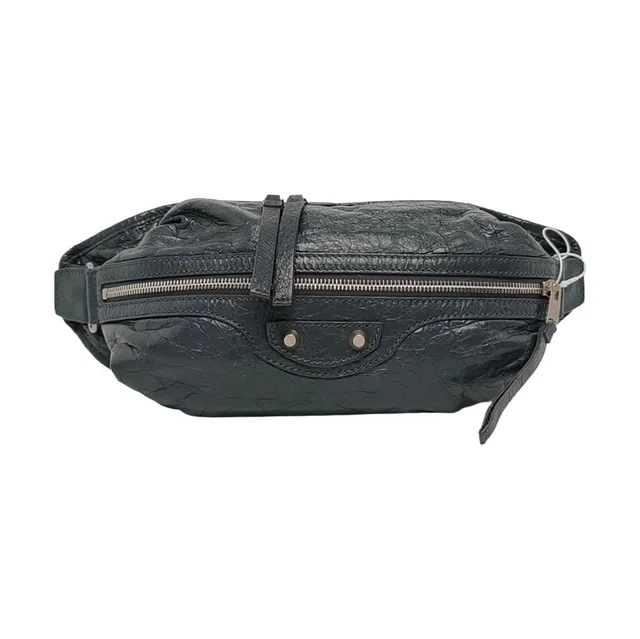 Balenciaga Classic City Leather Belt Bag in gray Leather from Grailed