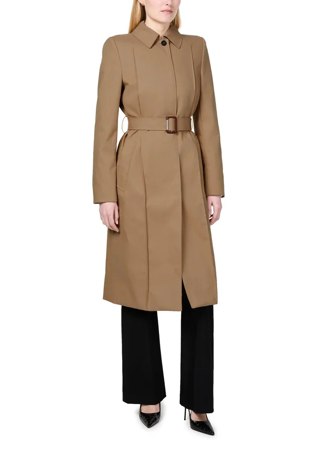 MCQUEEN Trench coat in Beige 100% cotton, photo 2 of 6 from 24S (US)