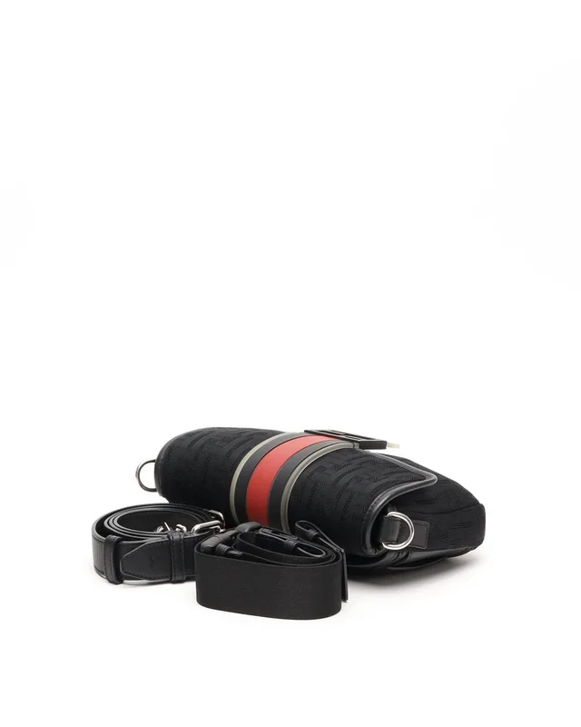 Fendi Zucca Baguette Bum/Crossbody Bag in Canvas from A Retro Tale, photo 5 of 13