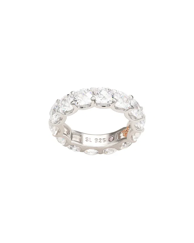 Suzy Levian Silver CZ Ring, image 1 of 1 from Rue La La
