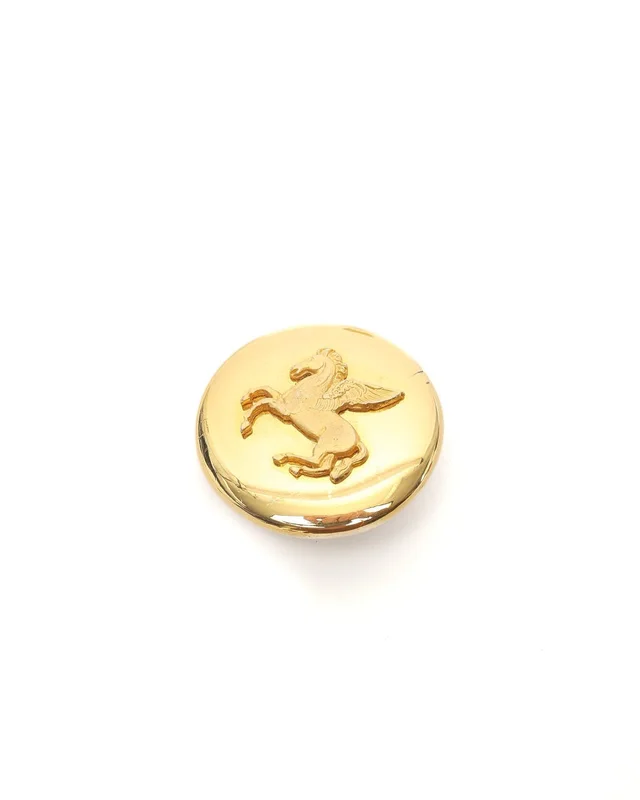 Hermès Pegasus Clip-on Earrings from A Retro Tale, photo 3 of 3