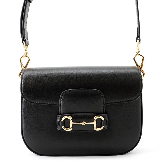Gucci Horsebit 1955 Small Shoulder Bag Black658574 Leather in Leather from GALLERY RARE