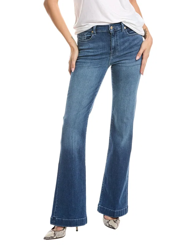 7 For All Mankind Dojo Almost Love Flare Jean, image 1 of 1 from Rue La La