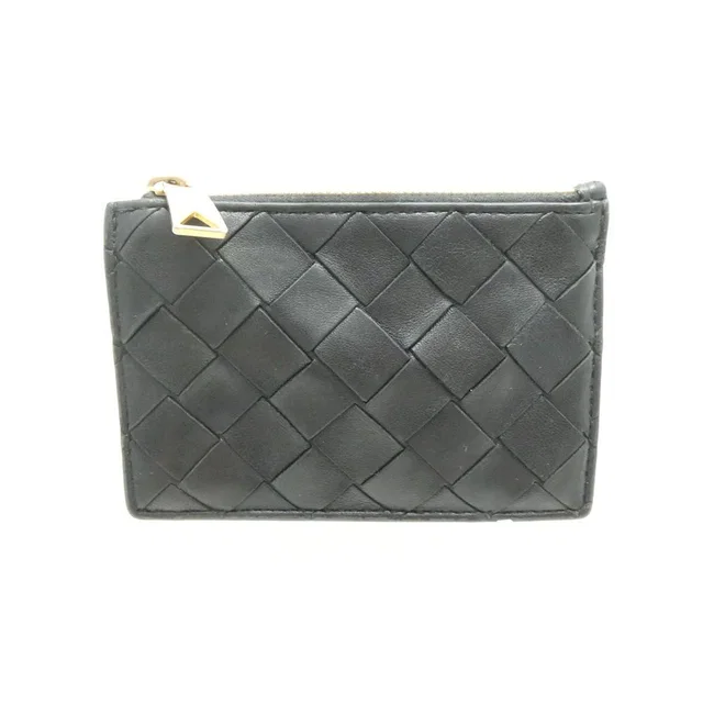 Bottega Veneta Intrecciato Fragment Case Leather with Key Ring Card Coin in Woven leather from The Reluxe