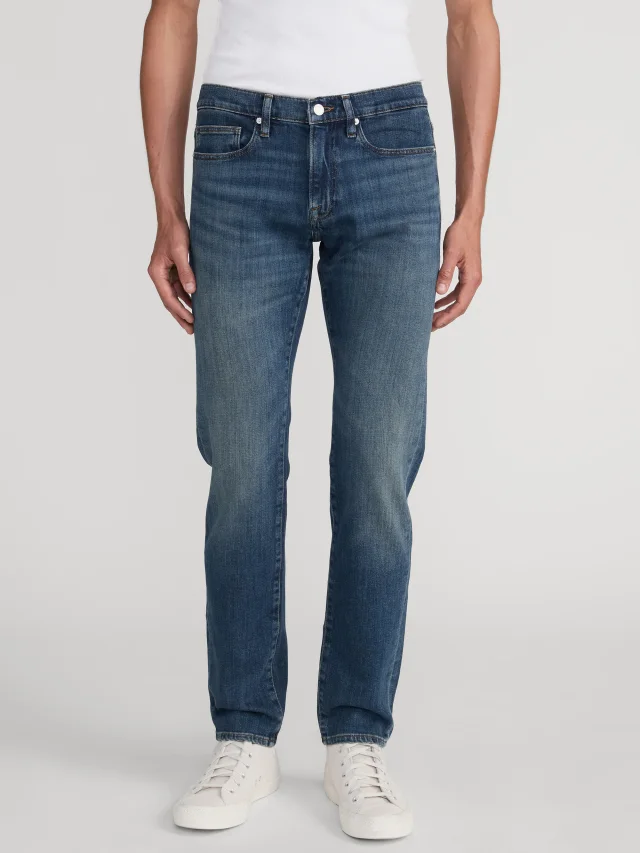 FRAME L'Homme Slim in TEXTBOOK Cotton, photo 2 of 12 from FRAME