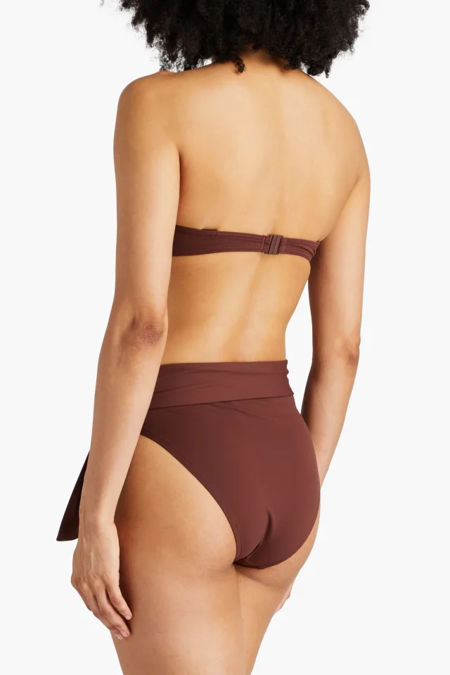 Zimmermann Knotted High-Rise Bikini Briefs, photo 3 of 4 from THE OUTNET