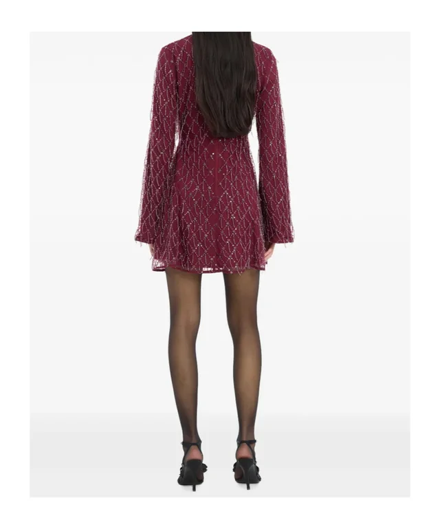ROTATE sequins mini flared dress, photo 7 of 7 from SENSER