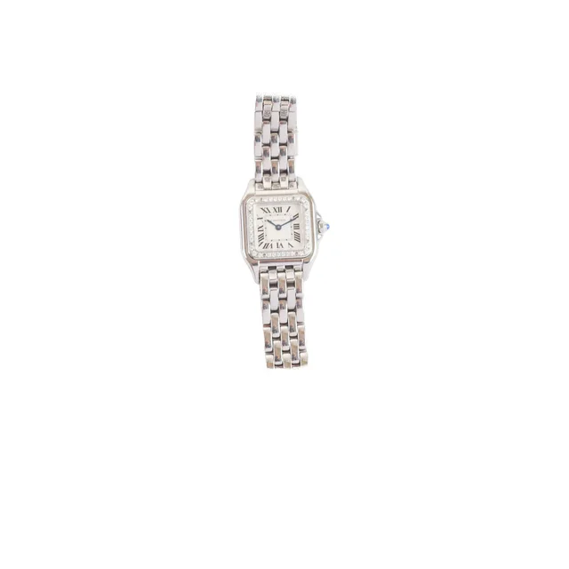 Panthere De' Cartier Small Watch with Diamonds from The Purse Affair