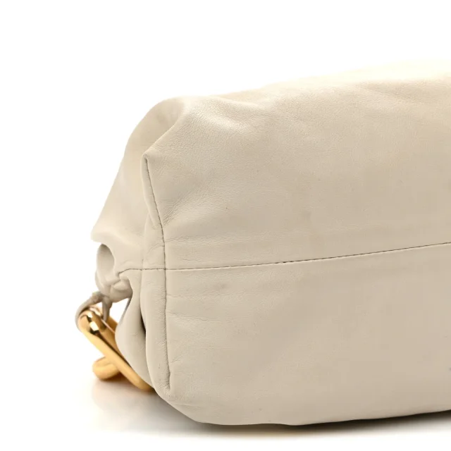 Bottega Veneta The Pouch Chain Plaster in Calfskin from FASHIONPHILE, photo 9 of 12