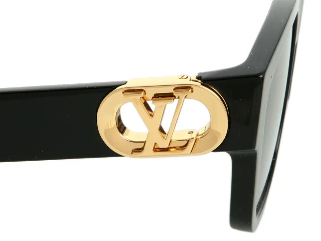 Black LV Link Sunglasses in Black from Ann's Fabulous Finds, photo 5 of 6