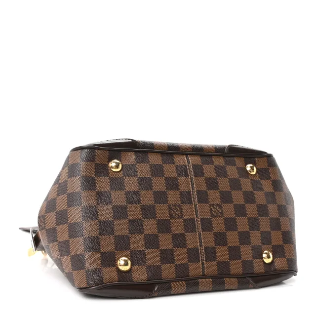 Louis Vuitton Damier Ebene Verona PM in Brown Coated canvas from FASHIONPHILE, photo 4 of 9
