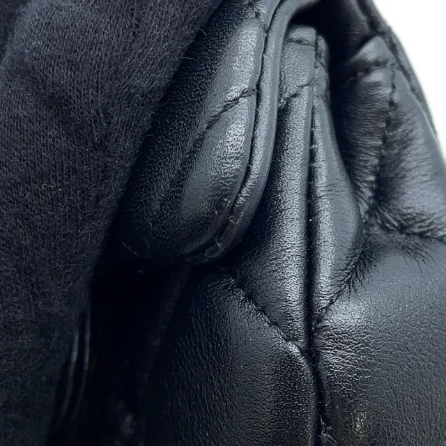Chanel Matelasse ChainShoulder Bag BlackAP2271 Lambskin in Lambskin from GALLERY RARE, photo 9 of 10