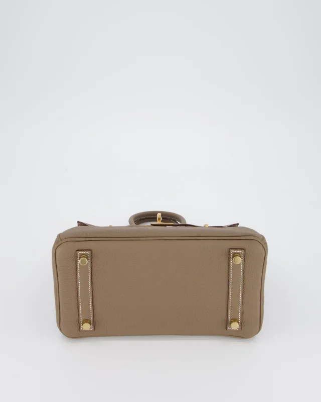 Hermès Birkin 25 Retourne Bag in Taupe Togo leather from Sellier, photo 19 of 22