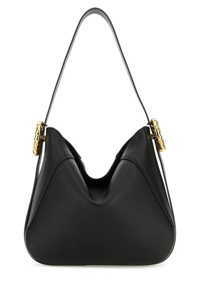 Lanvin Melodie Shoulder Bag — Black in Black Calfskin from HEWI