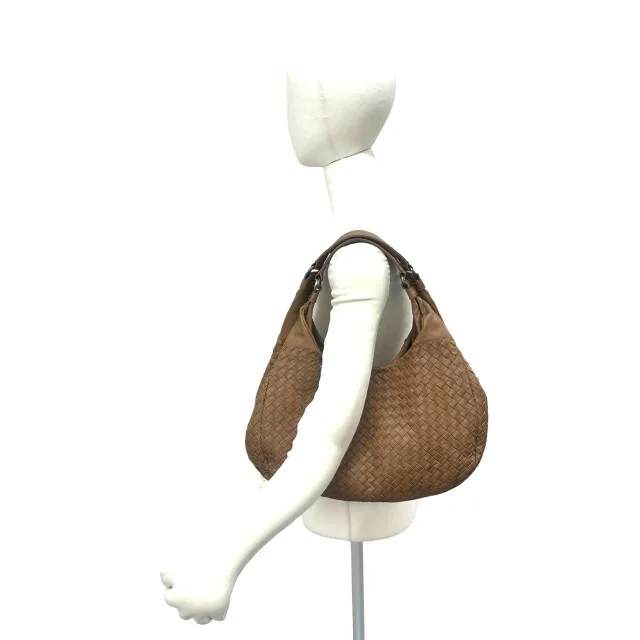 Bottega Veneta Intrecciato Leather Tote Bag in Brown Woven leather from LuxUness, photo 2 of 5