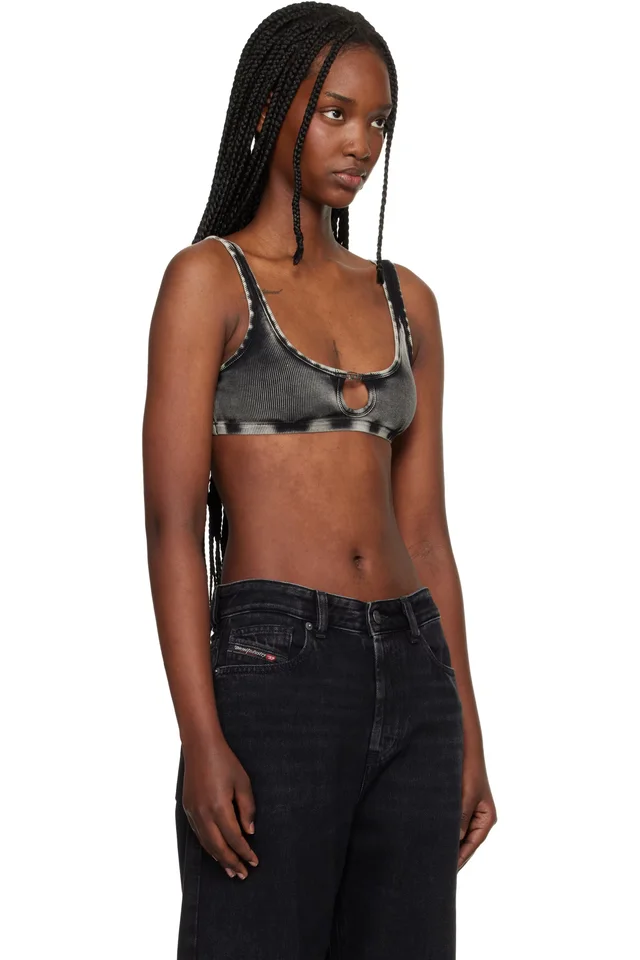 Diesel Gray Florence-Dnm Bralette, photo 2 of 2 from SSENSE