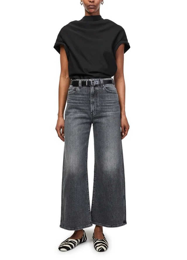 KHAITE Delina jeans in Blue 99% cotton, 1% elastan, photo 2 of 5 from 24S (US)