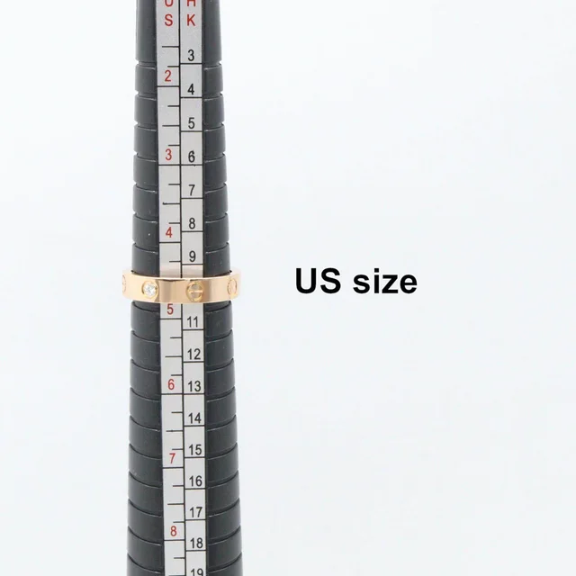 Cartier Mini Love Ring Au750 Diamond Ring Size 8 from LuxUness, photo 2 of 2