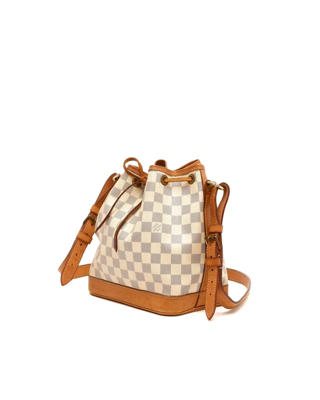 Louis Vuitton Damier Azur Noé BB Bag in Canvas from A Retro Tale, photo 2 of 10