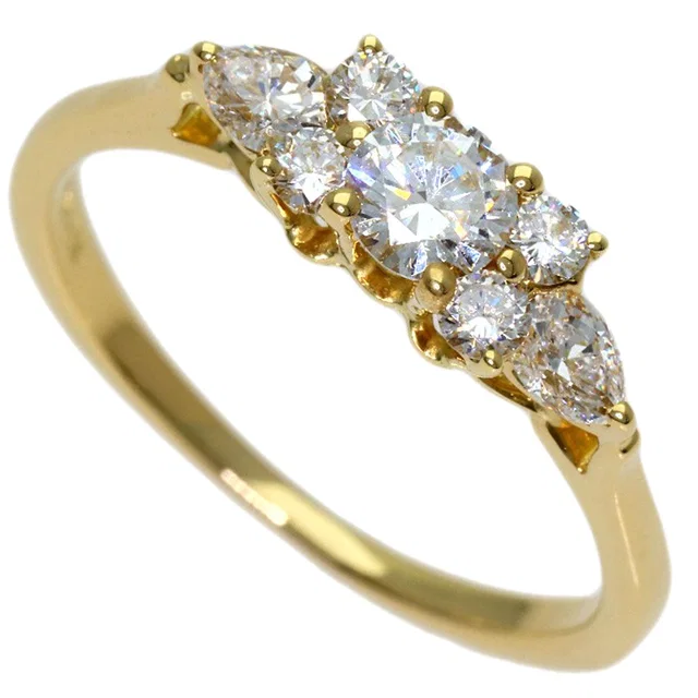 Tiffany & Co. Seven Stone Diamond Ring 18k Yellow Gold in Yellow from The Reluxe