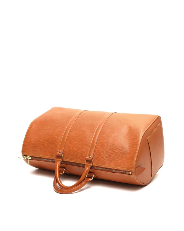 Louis Vuitton Epi Keepall 50 Weekend Bag in Leather from A Retro Tale, photo 4 of 9
