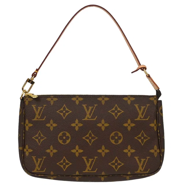 Louis Vuitton Monogram Pochette Accessoires Handbag M51980 in Coated canvas from AMORE Vintage Tokyo