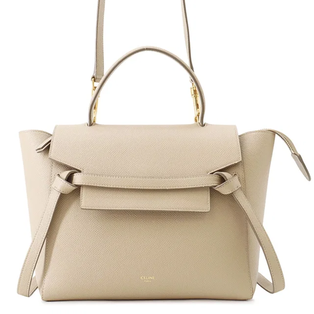 Celine Belt bag Beige189153 Leather Size micro in Leather from GALLERY RARE