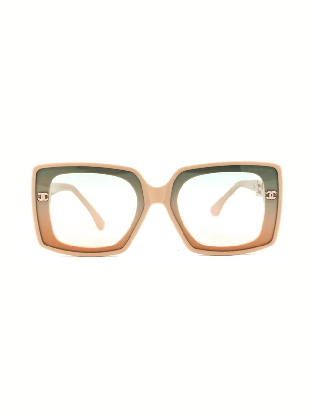 Chanel Ombre Square Frame Sunglasses from Arcade Vintage