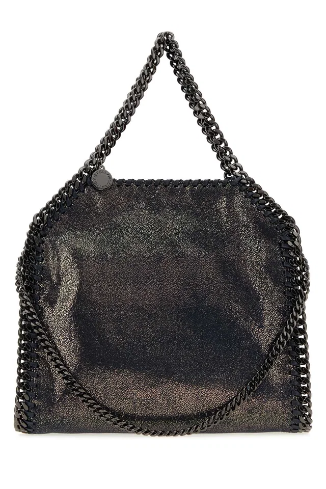 Stella McCartney Tote Shoulder Bag — Navy Polyester in Navy from HEWI