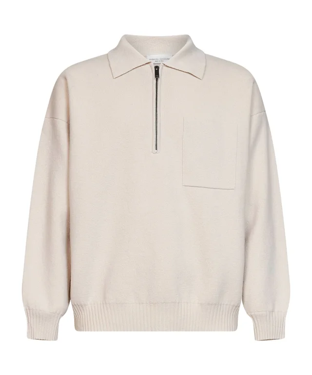 Roberto Collina Zip Polo Knitted Sweater from SENSER, photo 1 of 1