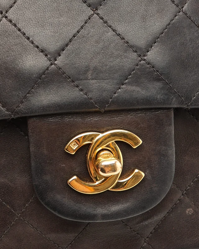 Chanel Classic Medium Double Flap Bag in Leather from A Retro Tale, photo 9 of 13