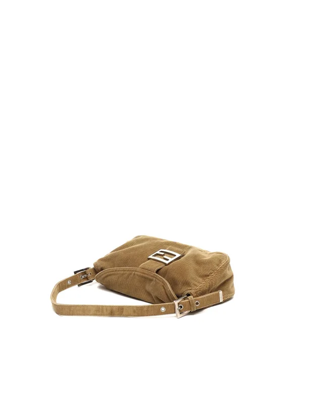 Fendi Corduroy Fold Over Baguette Bag from A Retro Tale, photo 4 of 7