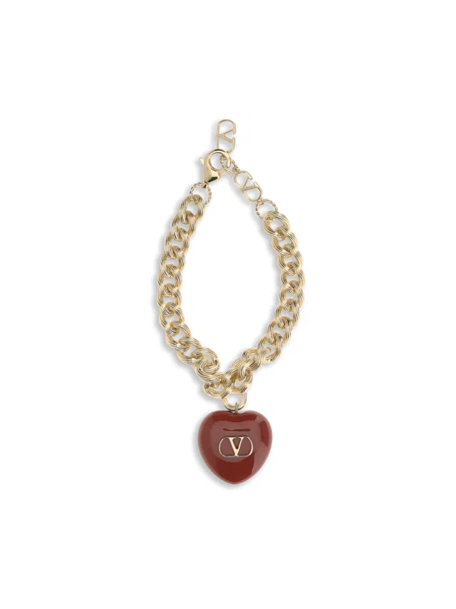 Valentino Garavani Coeur Royal Bracelet — Gold Brass Bracelets in Gold from HEWI