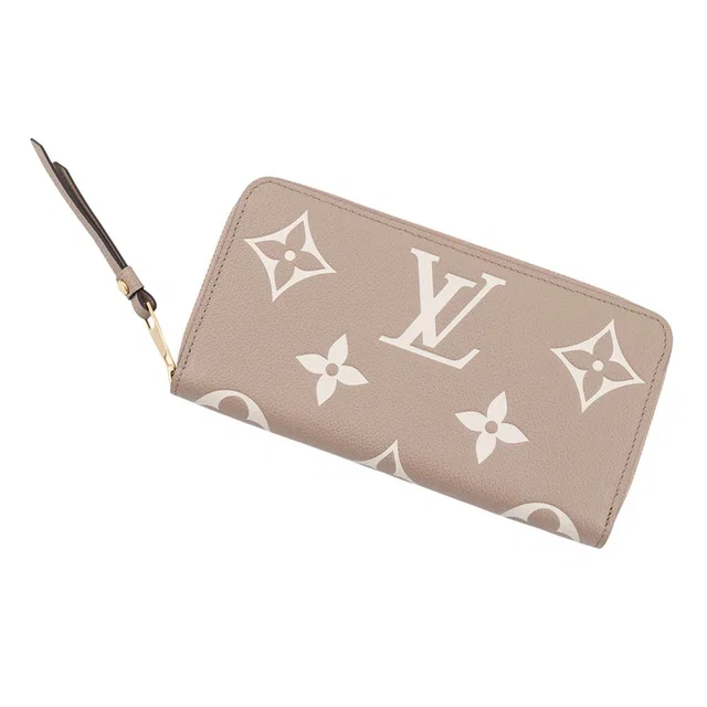 Louis Vuitton Zippy Wallet Tourterelle claimM69794 Bicolor Monogram Empreinte Leather in Leather from GALLERY RARE