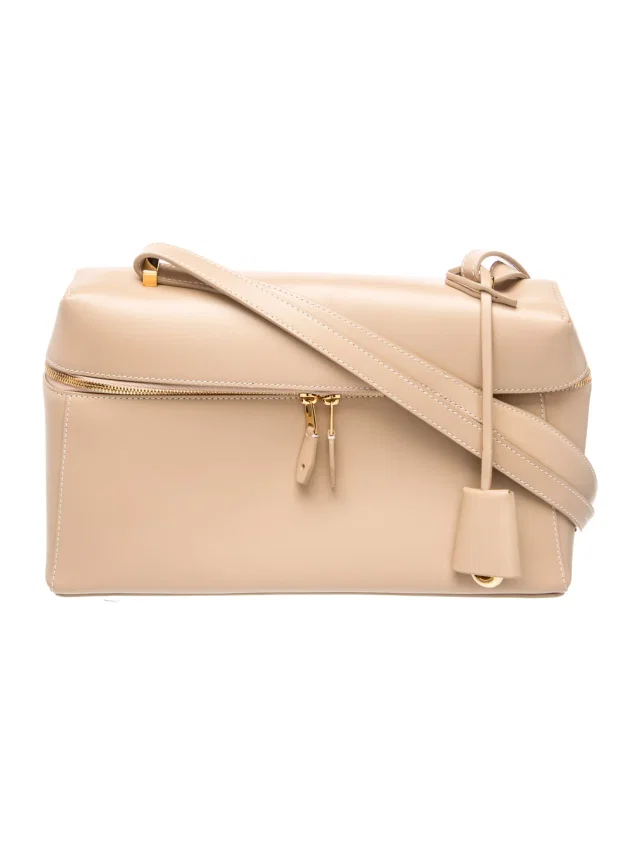 Loro Piana Leather Extra Bag L27 in Leather from The RealReal