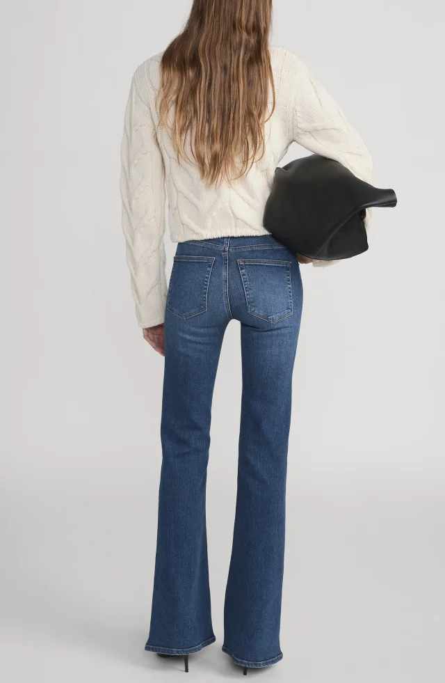 FRAME The Icon Flare Jeans, photo 5 of 7 from Nordstrom Rack