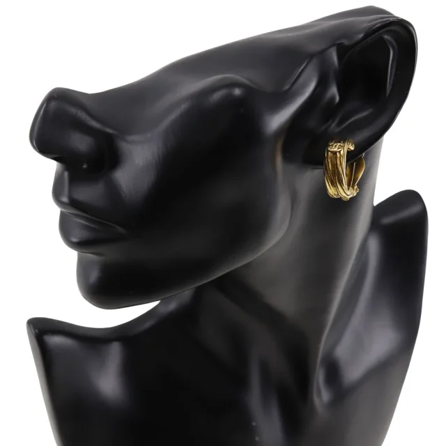 Chanel Coco Mark Earrings in Gold Gold-plated metal from LuxUness, photo 2 of 9