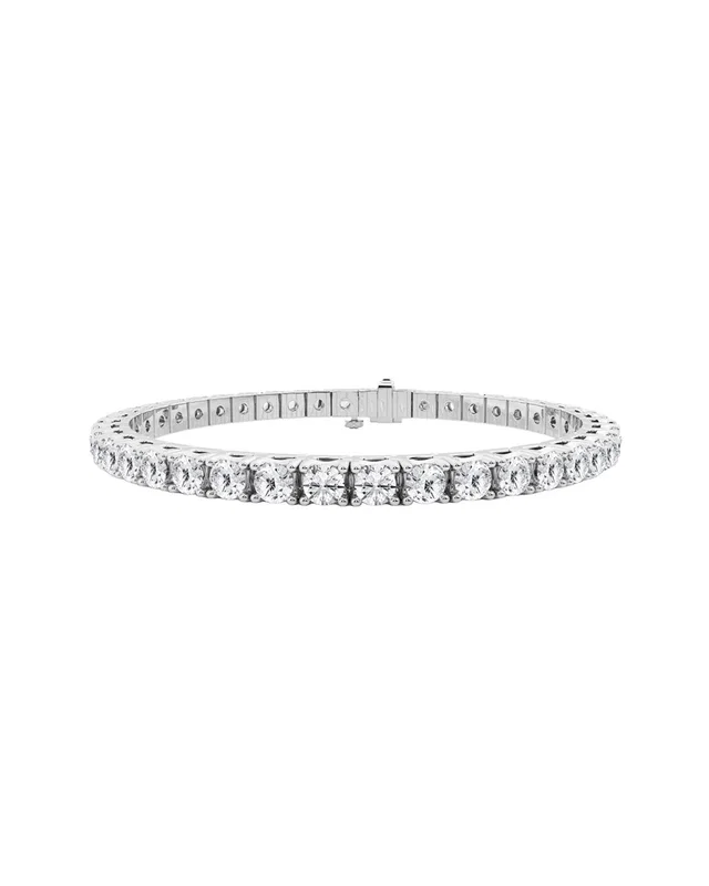 Diana M Lab Grown Diamonds Diana M. Fine Jewelry 14K 8.00 ct. tw. Lab Grown Diamond Tennis Bracelet, image 1 of 1 from Rue La La