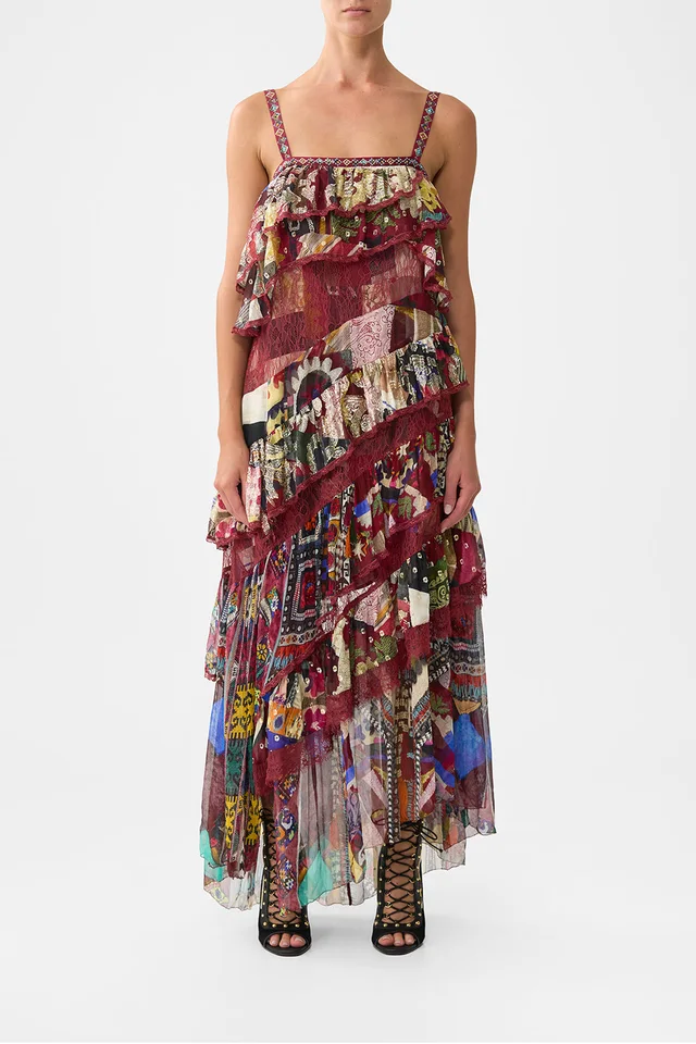 Camilla eBoutique ASYMMETRIC SPLICED LACE DRESS PATCHWORK ALCHEMY from CAMILLA, photo 1 of 1