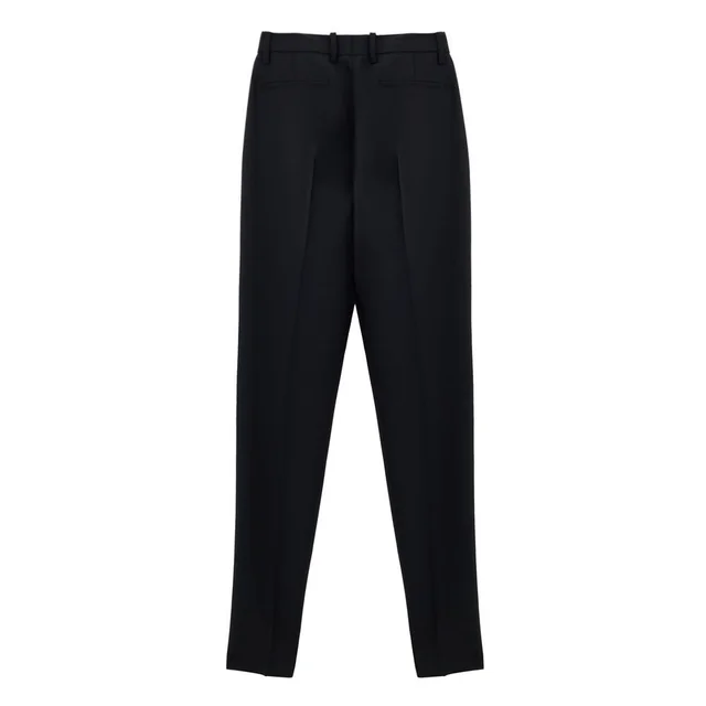 Gucci Black Wool Dress Pants in Black Wool from HEWI, photo 2 of 2