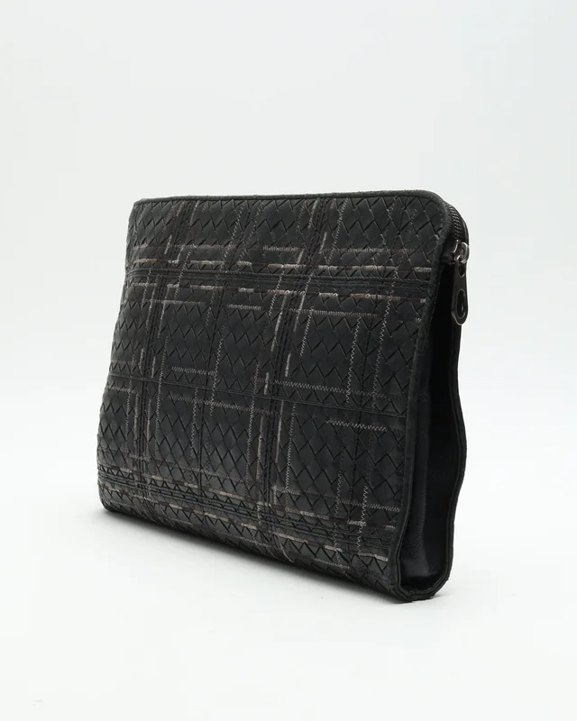 Bottega Veneta Intrecciato Leather Folder in Woven leather from A Retro Tale, photo 3 of 11