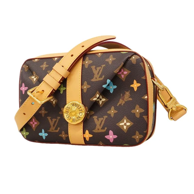 Louis Vuitton Shoulder Bag Monogram Craggy Envelope Messenger Chocolate in Brown from The Reluxe
