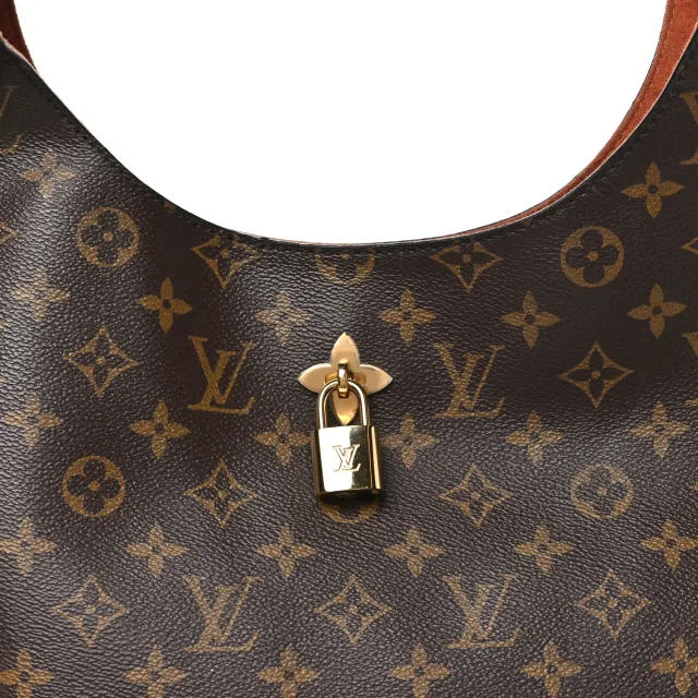Louis Vuitton Monogram Flower Hobo Caramel in Coated canvas from FASHIONPHILE, photo 7 of 9
