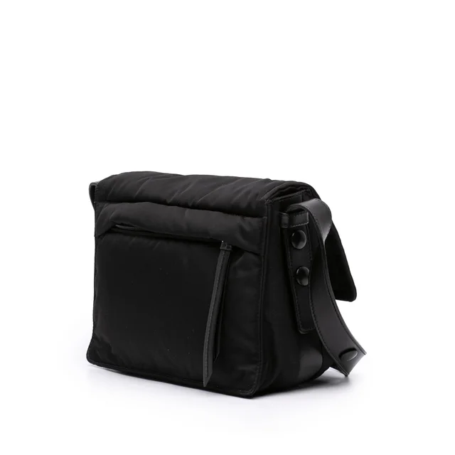 Black Prada Small Re Nylon Padded Traveller Crossbody in Black Nylon from Designer Revival, photo 2 of 2