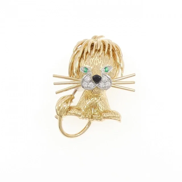 Van Cleef & Arpels Lion Brooch from The Reluxe