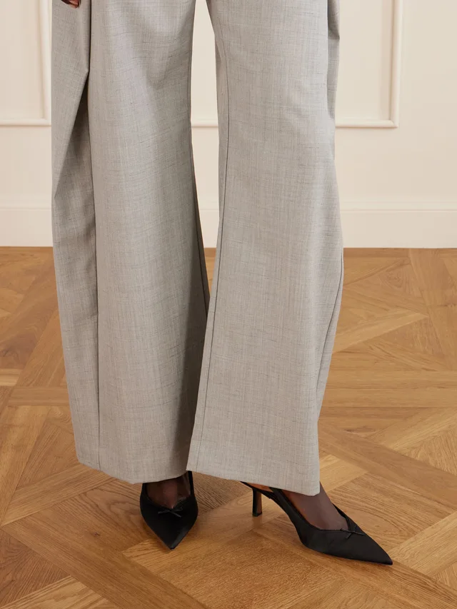 NEOUS Moriah lace-trimmed twill slingback pumps in Black, photo 2 of 2 from NET-A-PORTER (Canada)