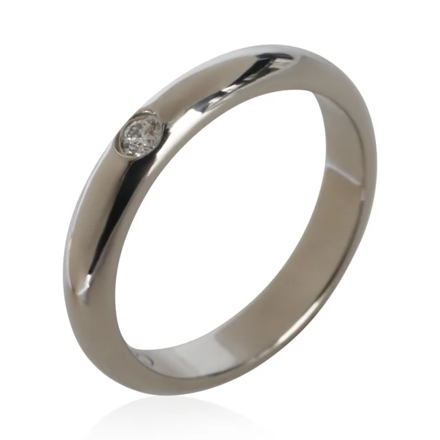 Cartier Platinum Diamond 1895 Band 950 from HEWI, photo 2 of 2
