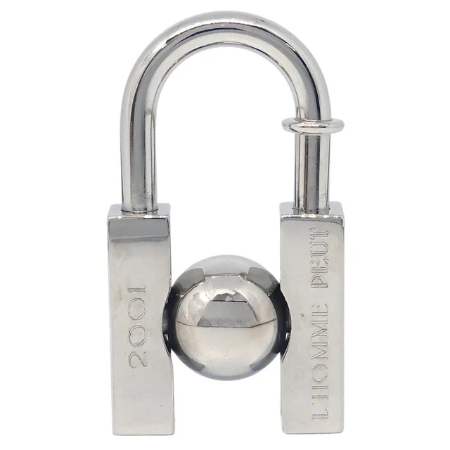 Hermès 2001 Earth Cadena Padlock Silver Small Good in Silver from AMORE Vintage Tokyo